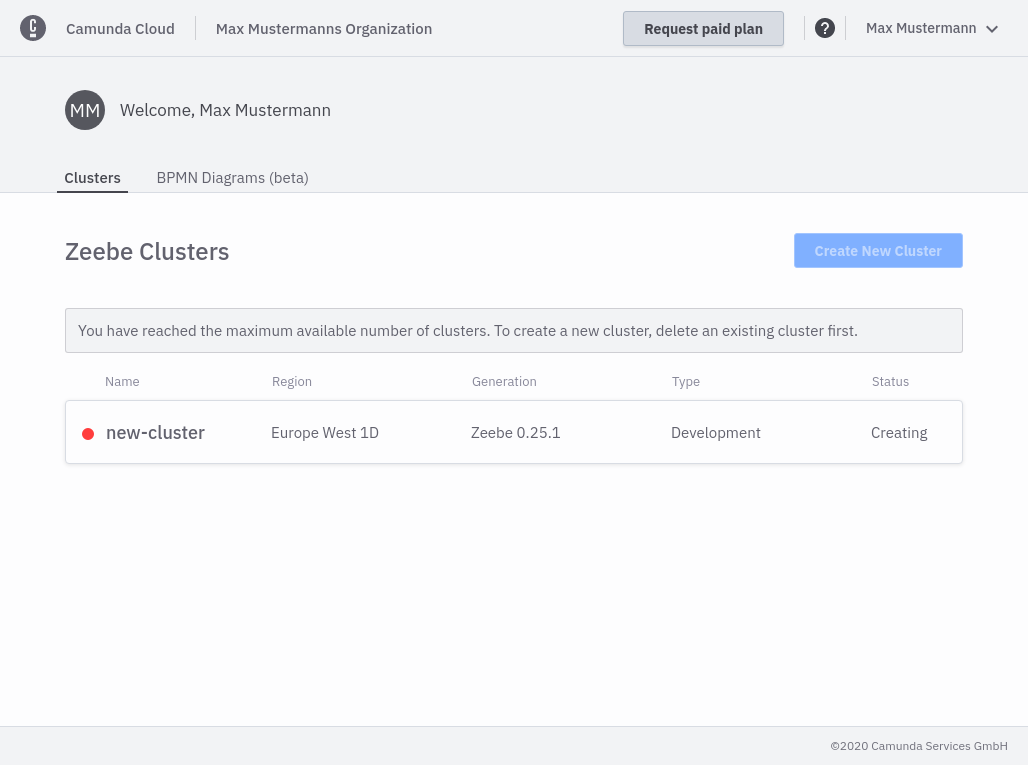 cluster-creating