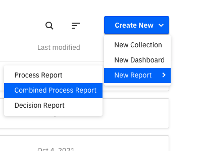 Creating a Combined report