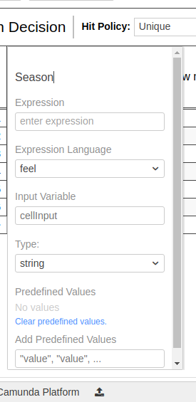 Change input or output column