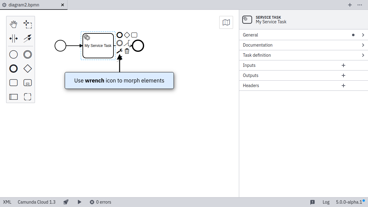 task configuration