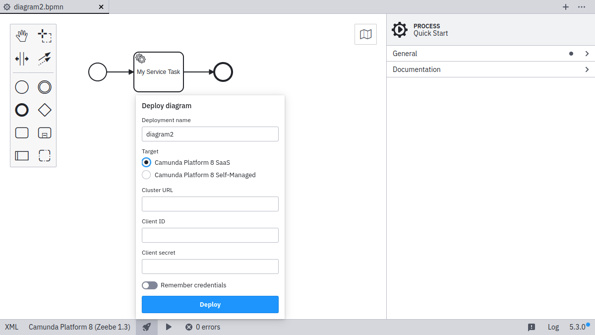 deployment configuration