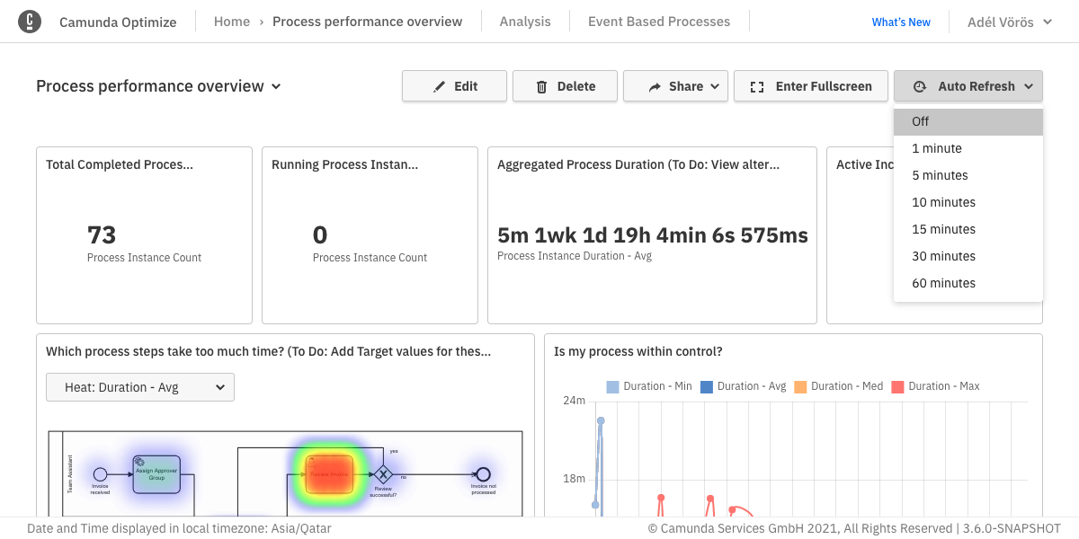 process performance overview