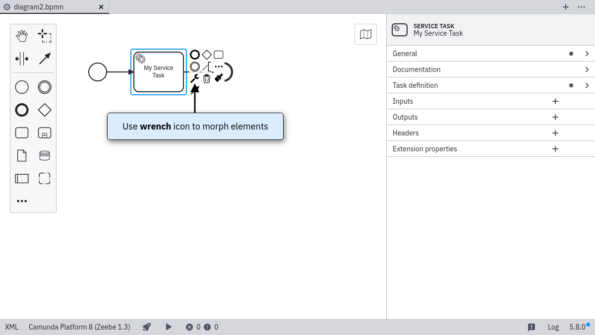 task configuration