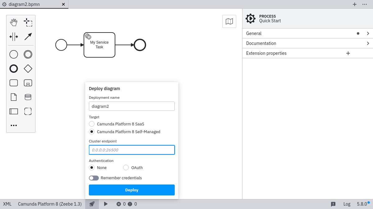 deployment configuration