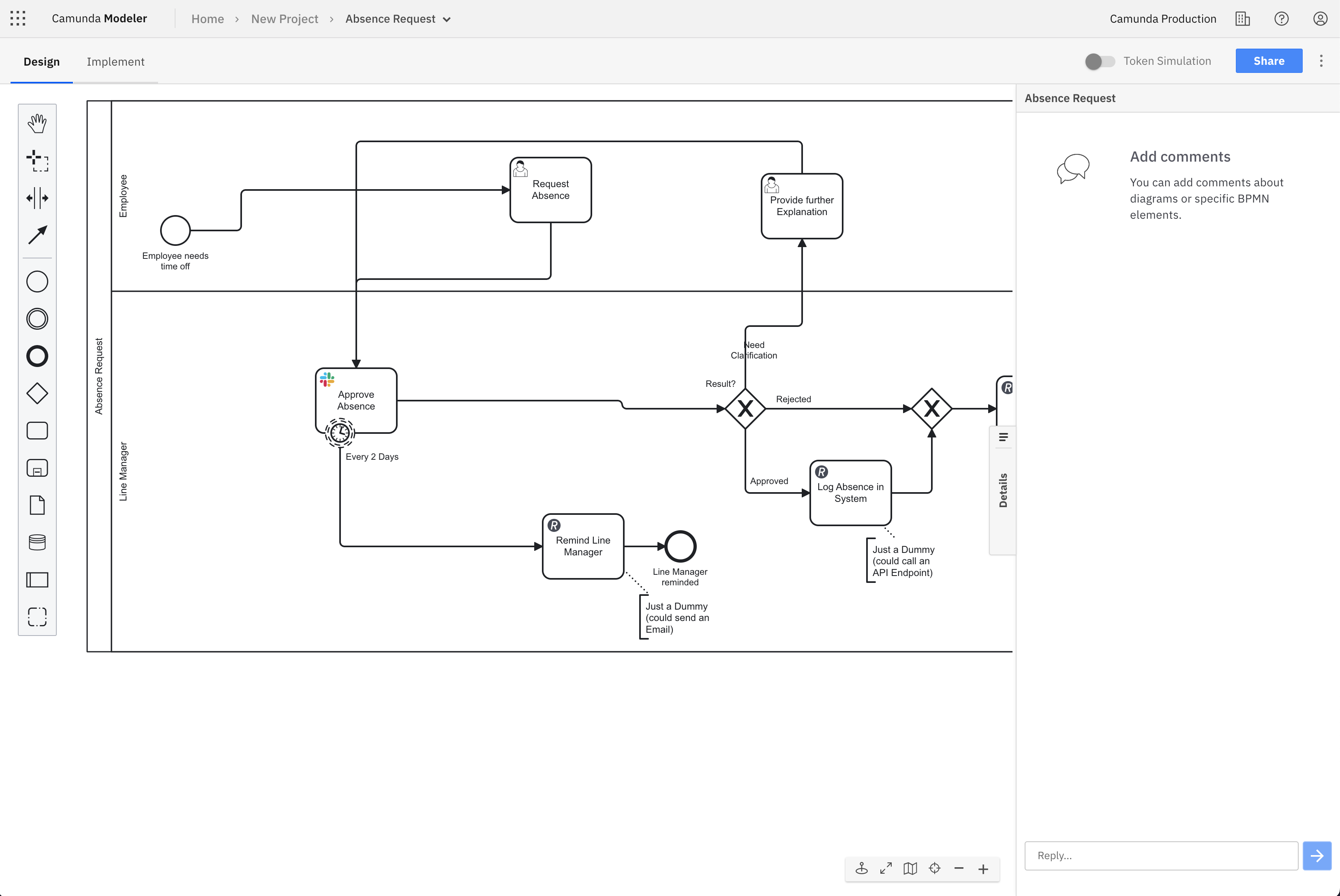 design mode