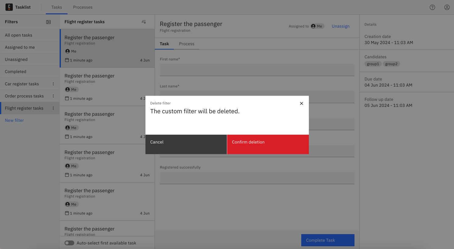 Confirm filter deletion tasklist-delete-filter-dialog